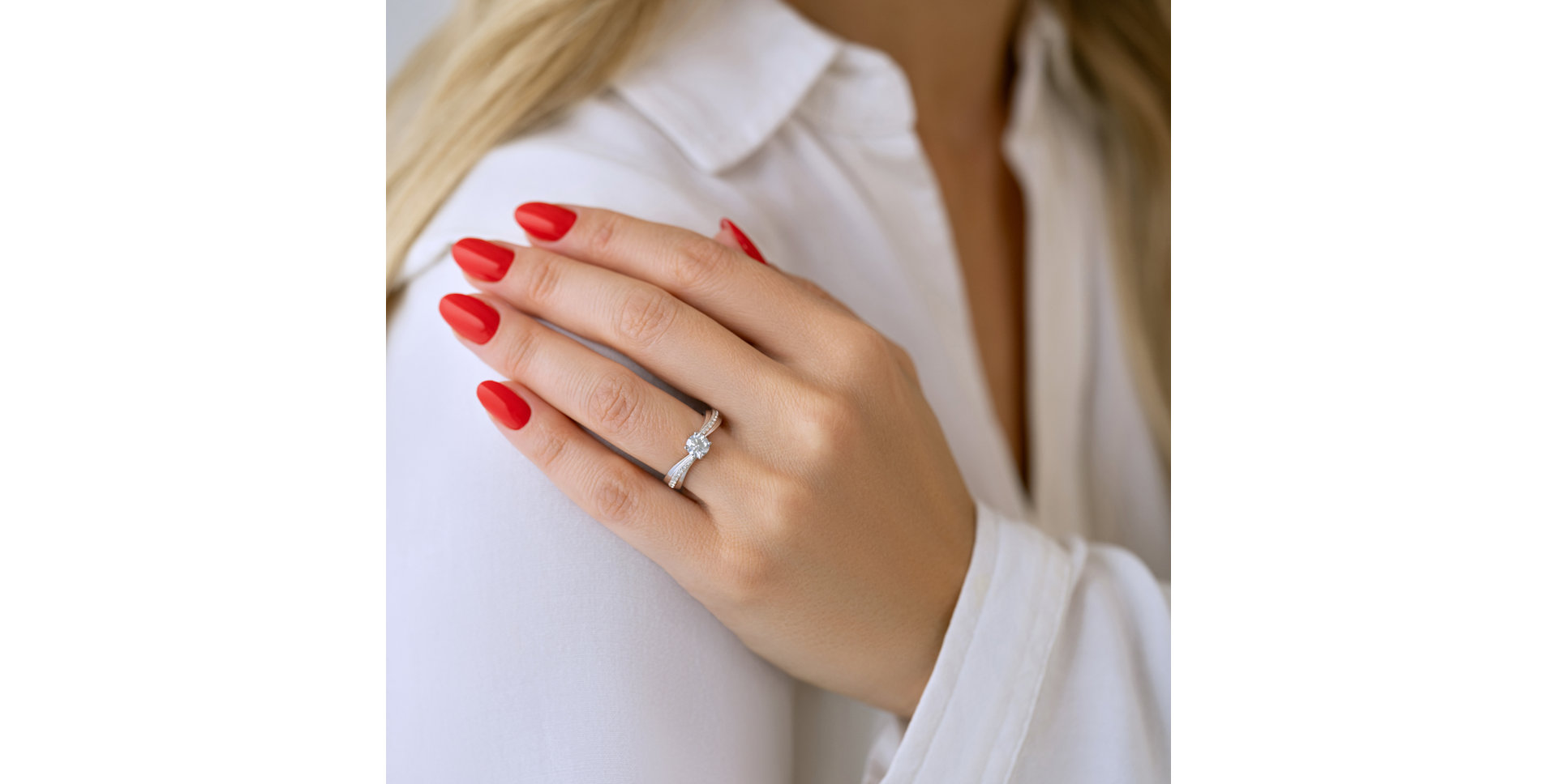 Prsten s diamanty Faithful Elegance