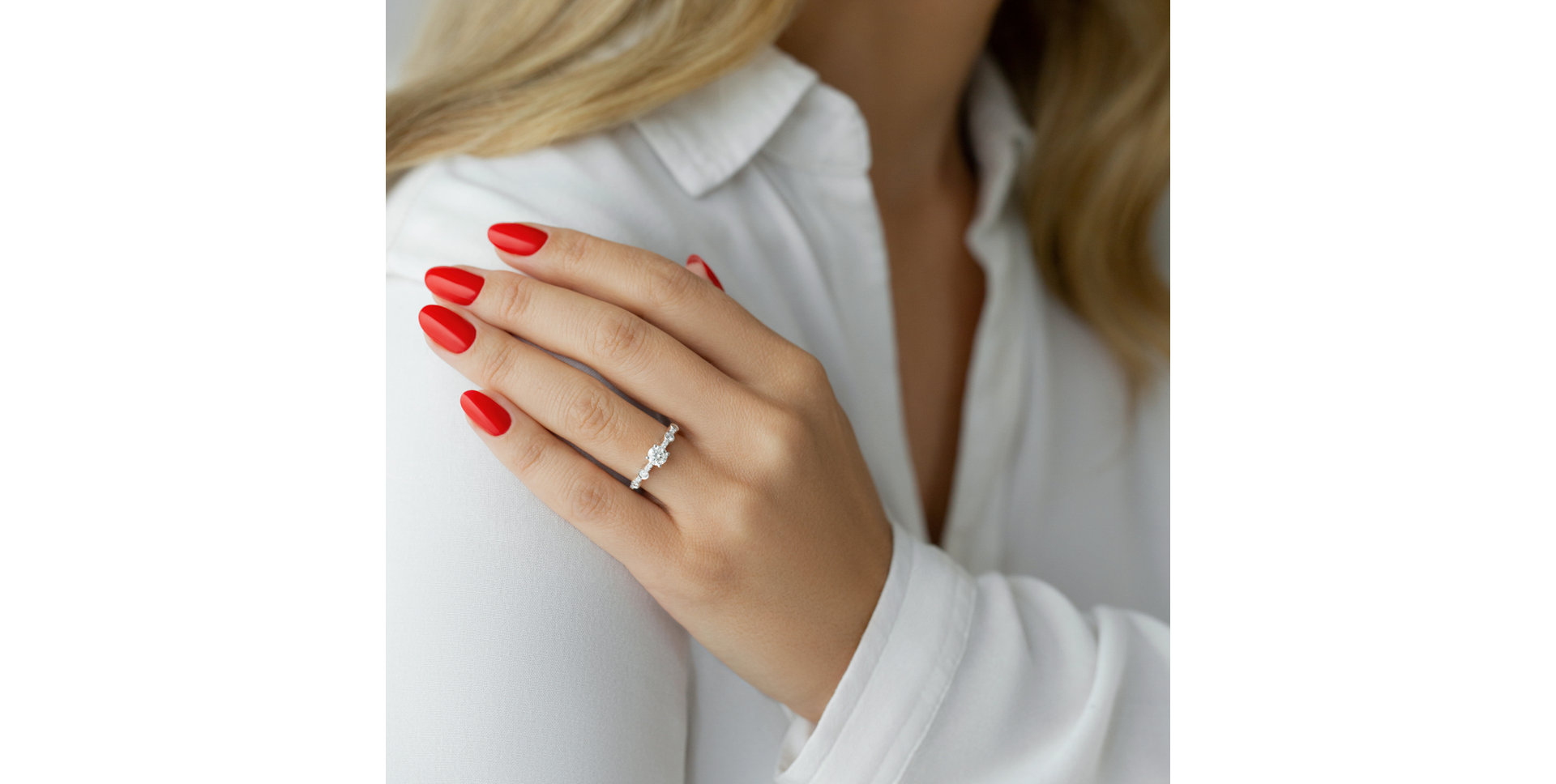 Prsten s diamanty Ethimei