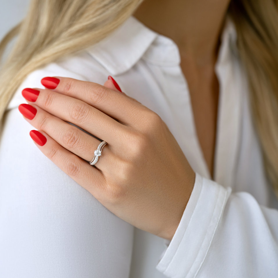 Prsten s diamanty Chasing Eternity