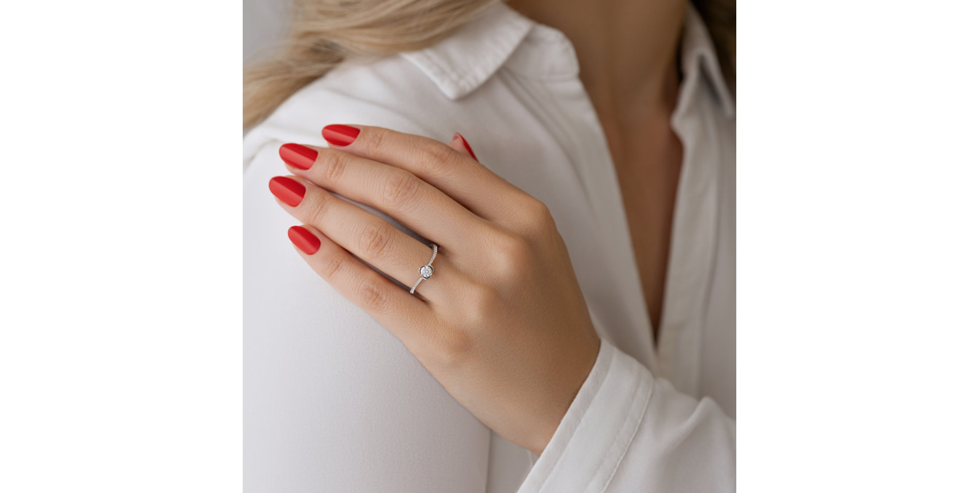 Prsten s diamanty Chatoyant Vision