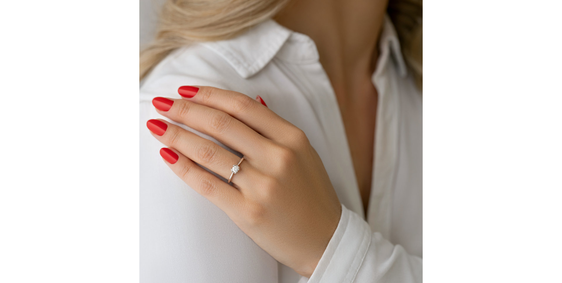 Prsten s diamanty Late Date