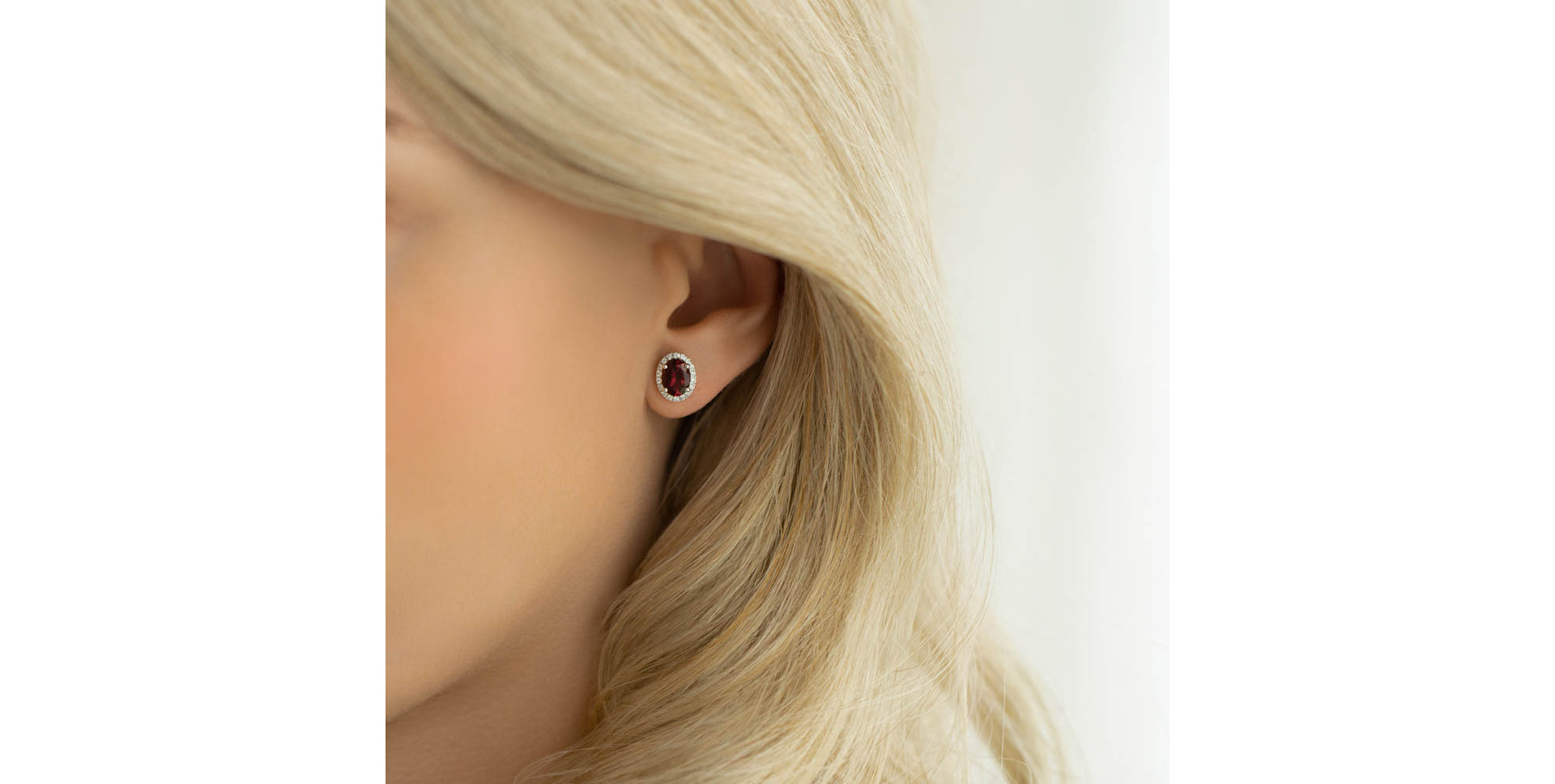 Náušnice s turmalínem a diamanty Imperial Allegory