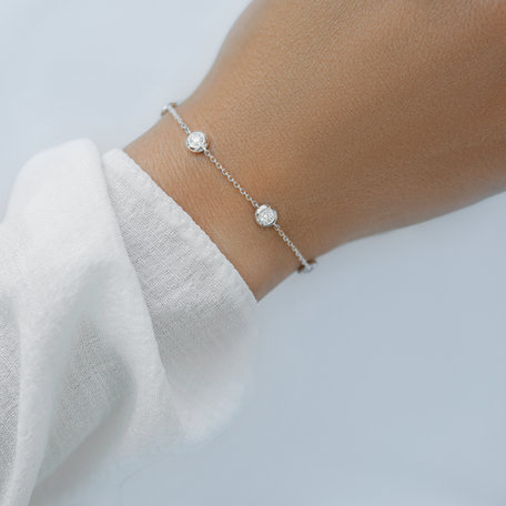 Náramek s diamanty Sparkling Dot