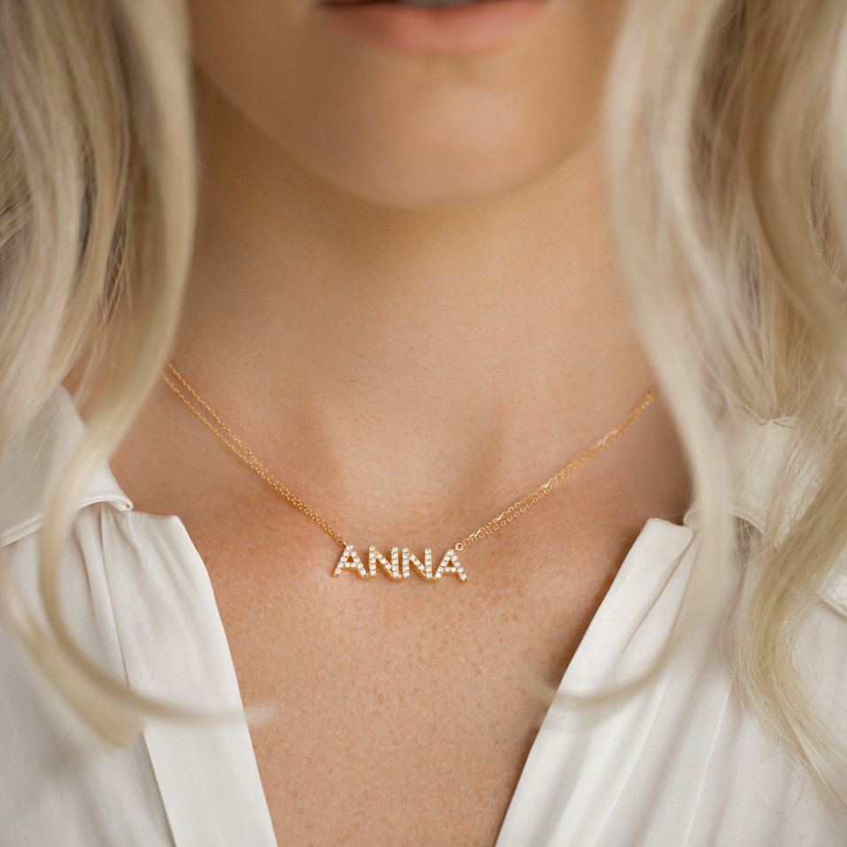 Náhrdelník s diamanty Terzieff