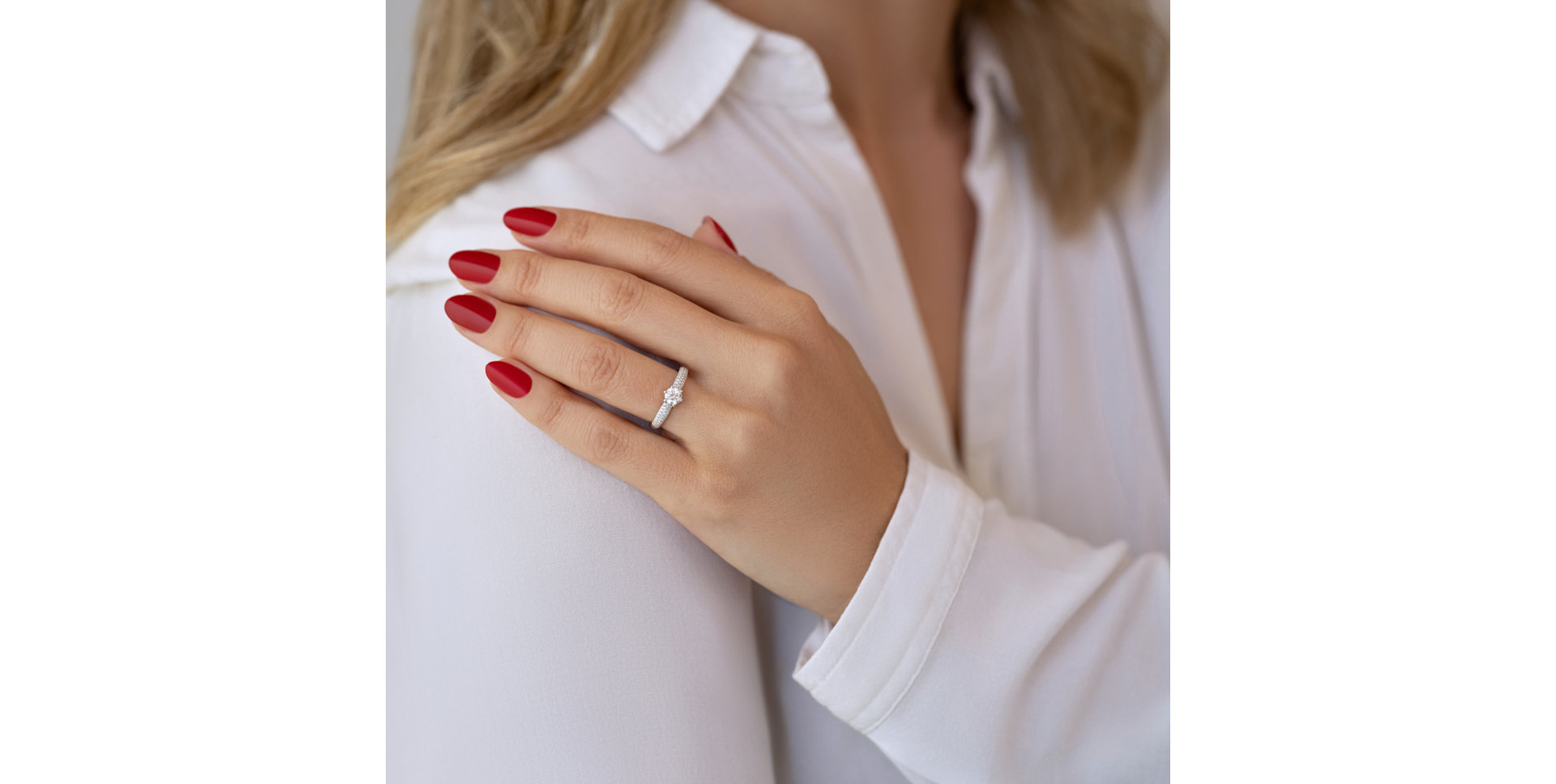 Prsten s diamanty Niedamir