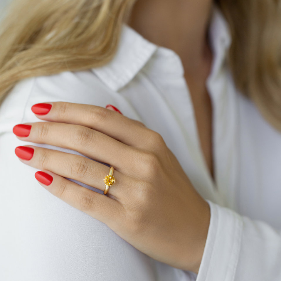 Prsten s ametystem Eternal Joy