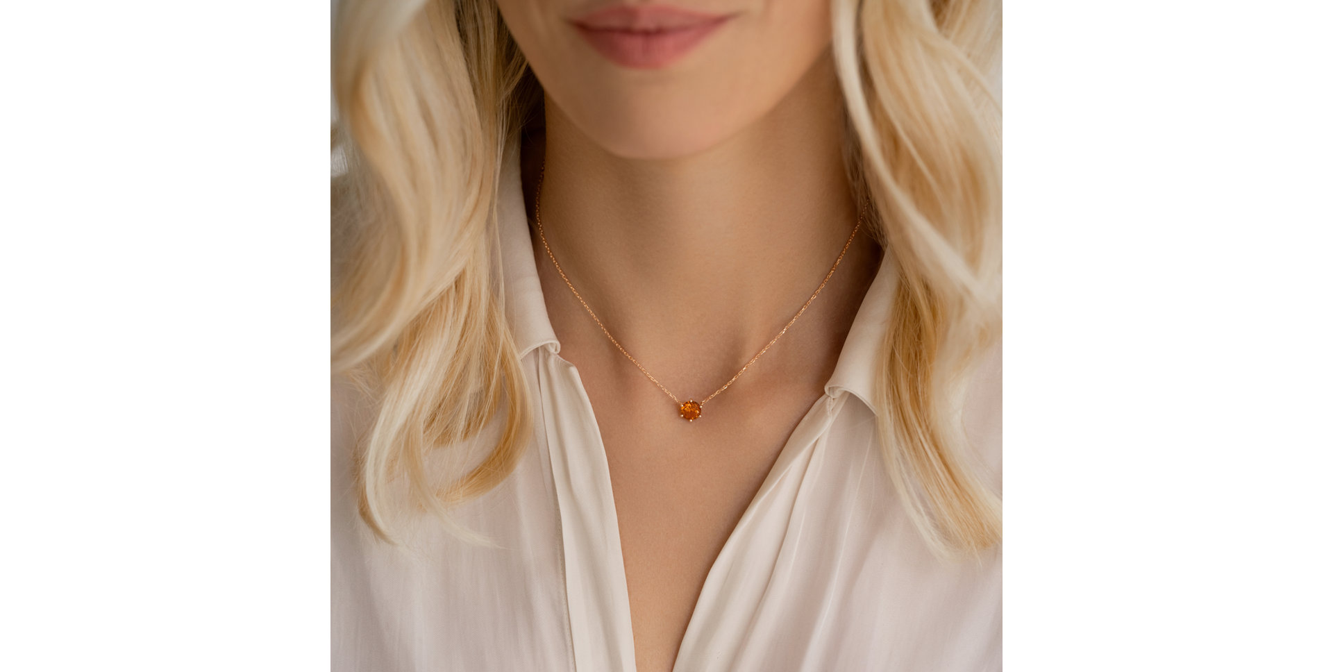 Náhrdelník s morganitem Essential Drop