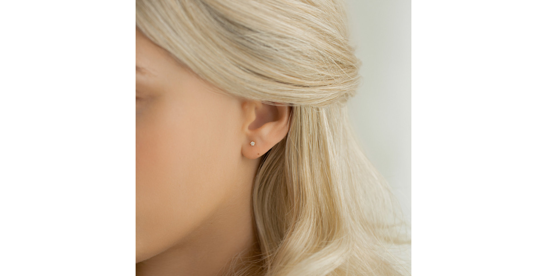 Náušnice s diamantem Vesper Romance