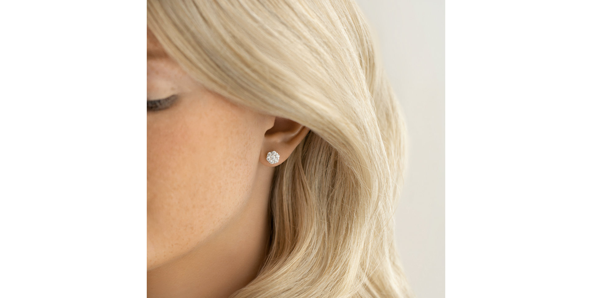 Náušnice s diamanty Icy Luxury