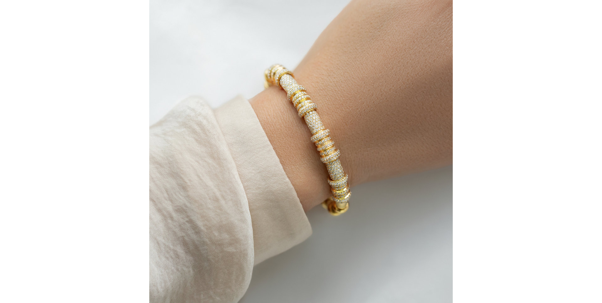 Náramek s diamanty Fredéric