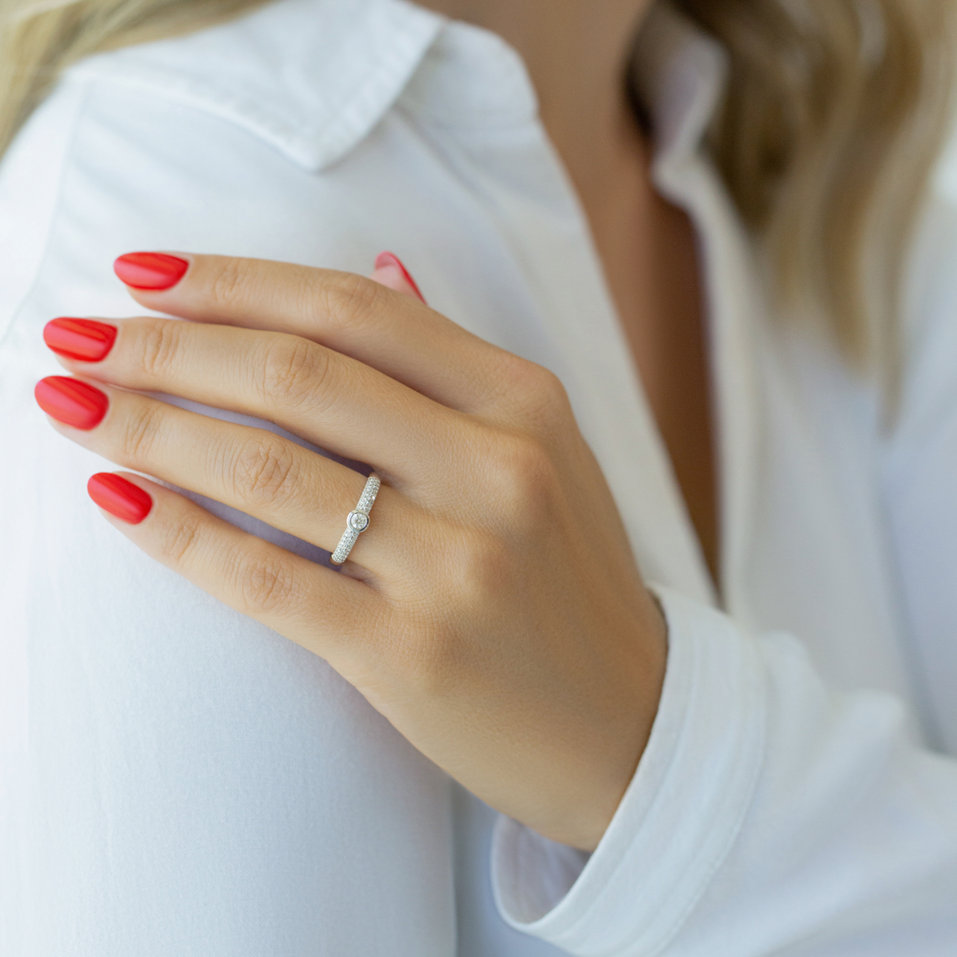 Prsten s diamanty Princess Calanthe