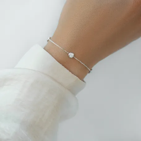 Náramek s diamanty Sparkling Dot