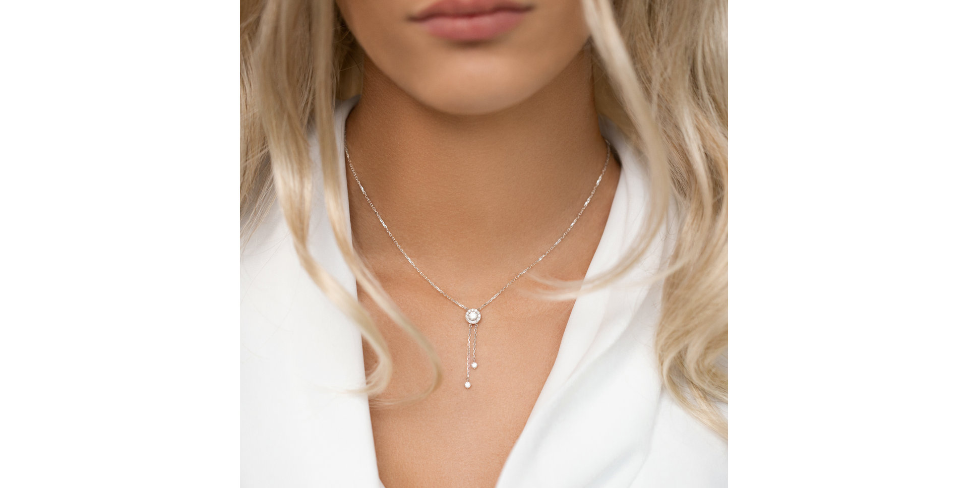 Náhrdelník s diamanty Sirius