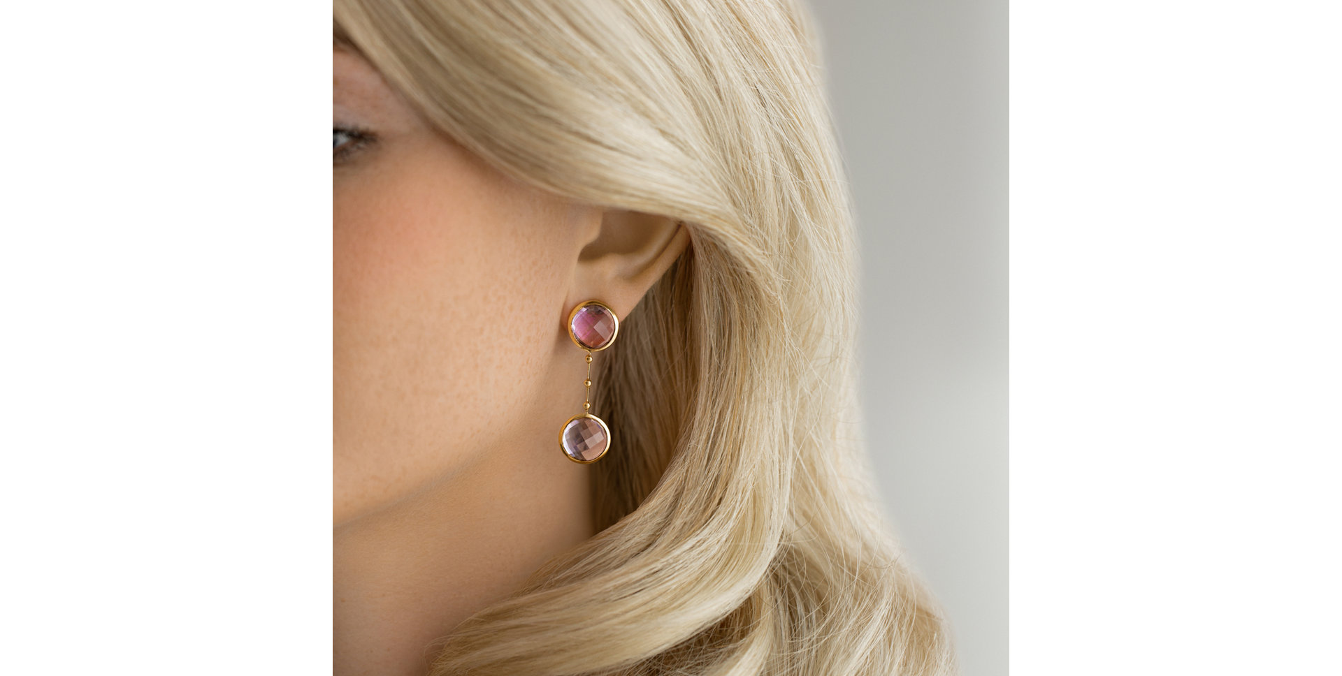 Náušnice s ametysty Arcane Secret