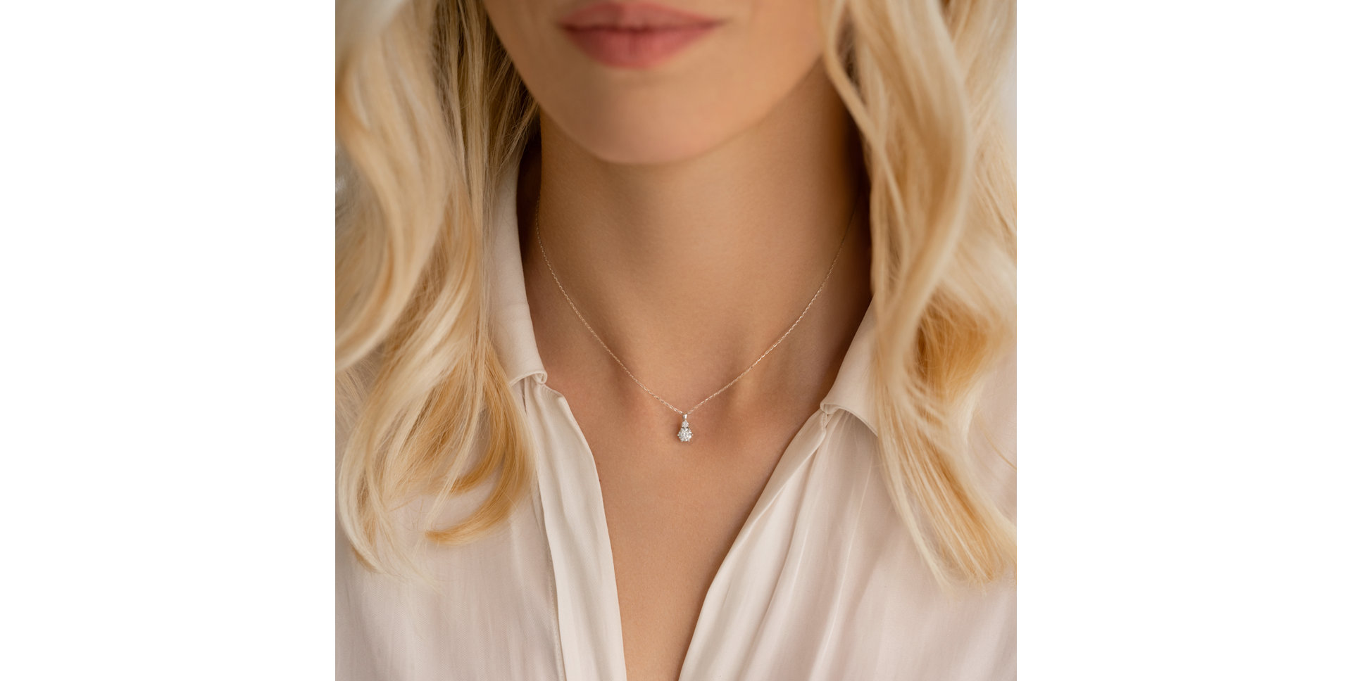 Náhrdelník s diamanty Diamara