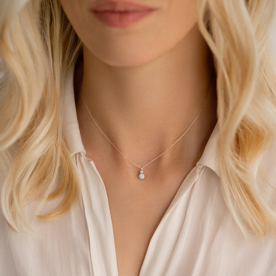 Náhrdelník s diamanty Diamara