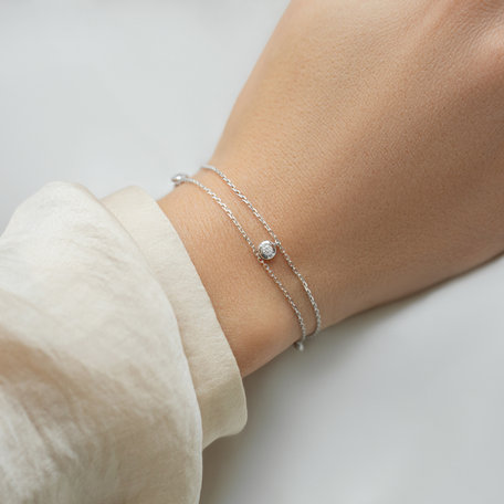 Náramek s diamanty Adorable Dots