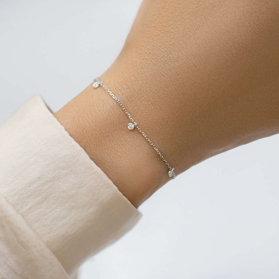 Náramek s diamanty Lalia