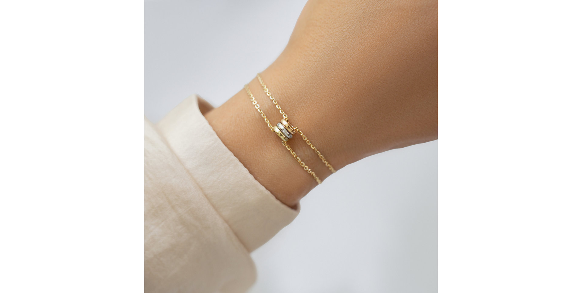 Náramek s diamanty Three Destinies