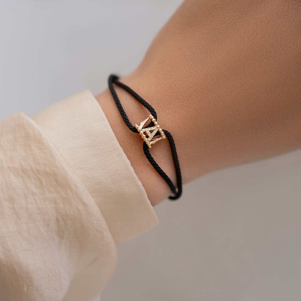 Náramek s diamanty Magnificent Letter