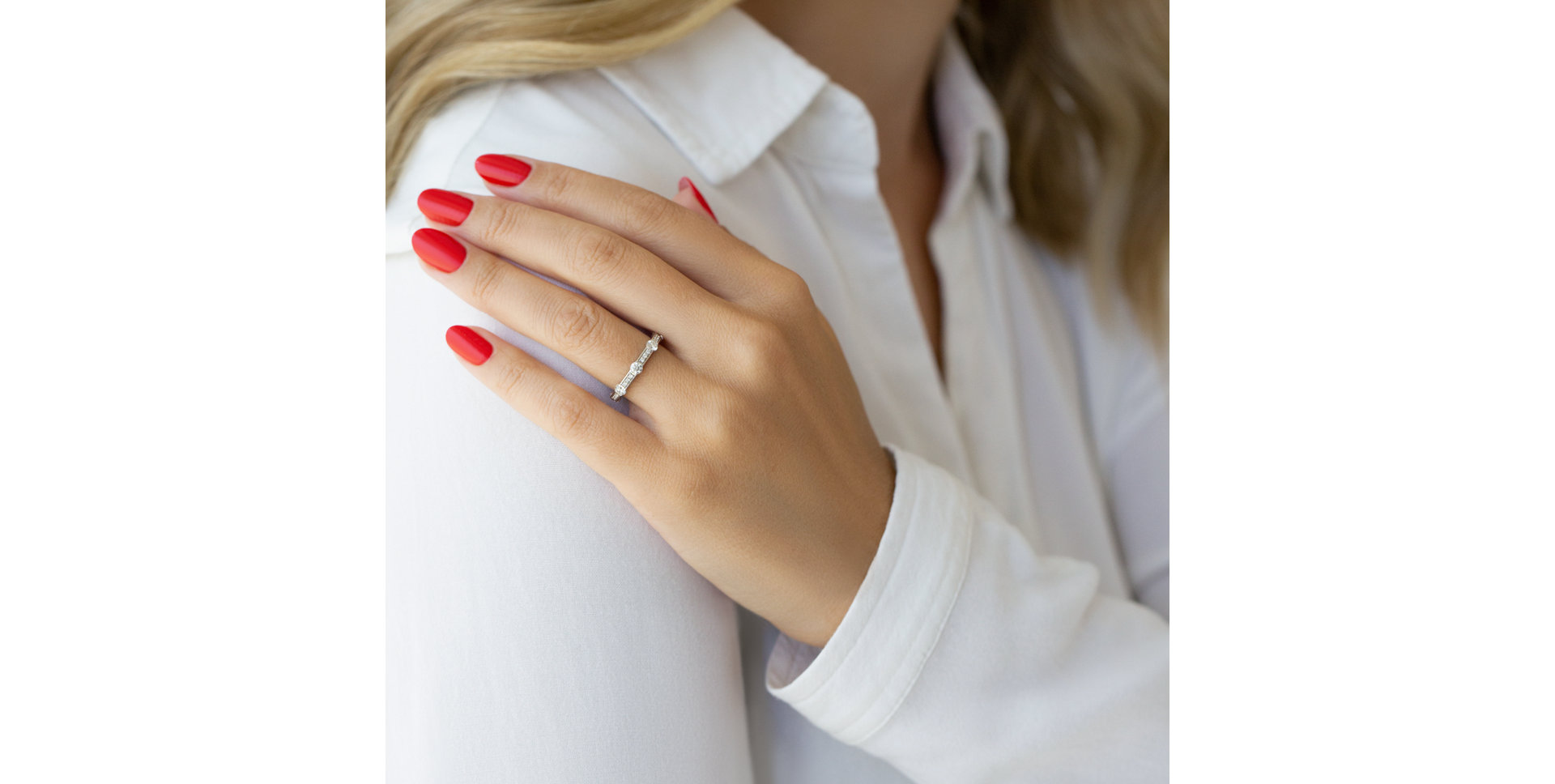 Prsten s diamanty King Eredin