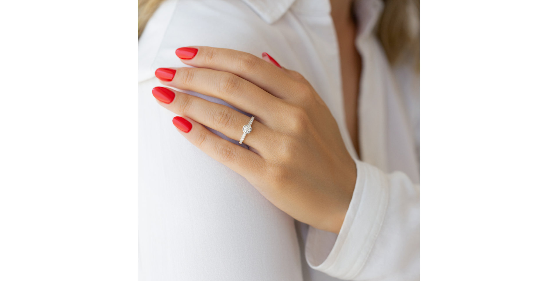 Prsten s diamanty Love Forever