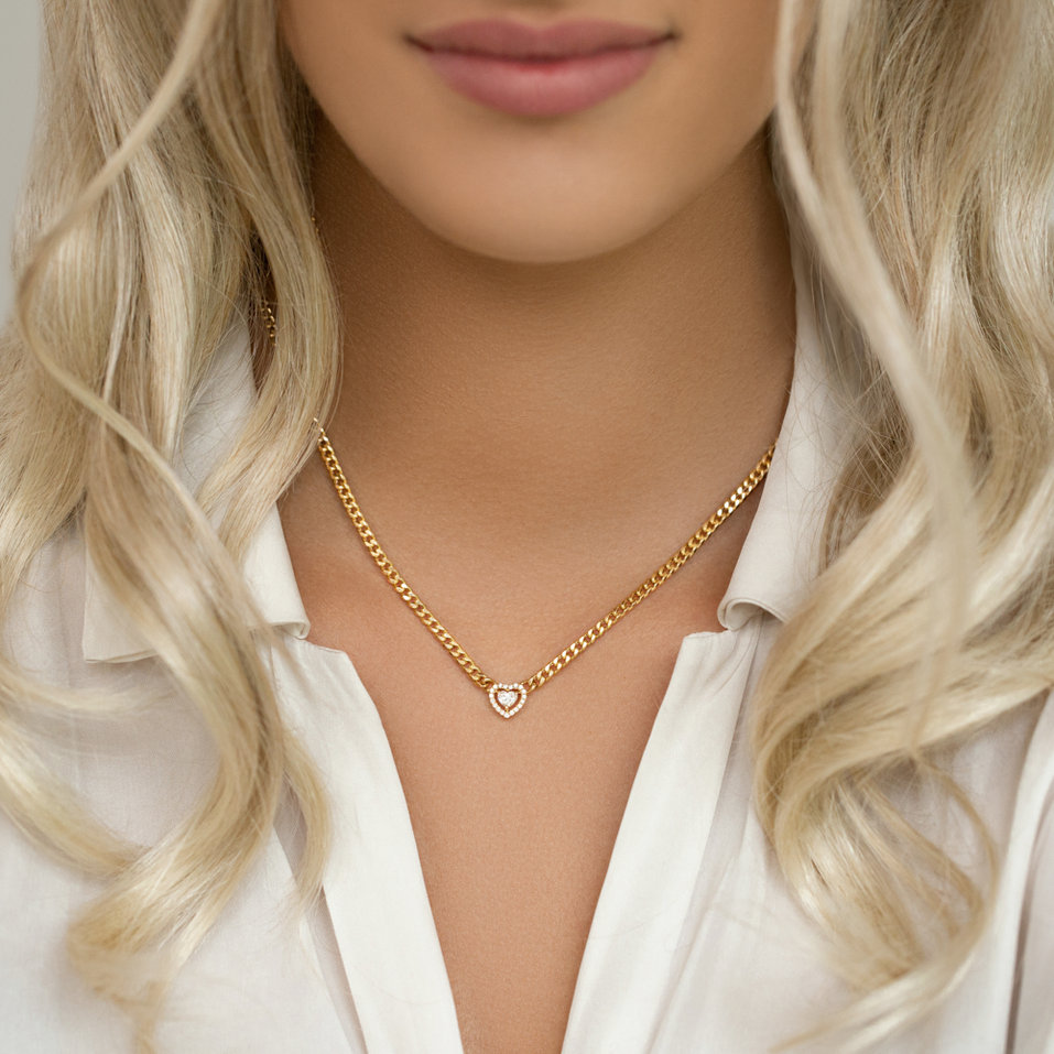 Náhrdelník s diamanty Cordelia