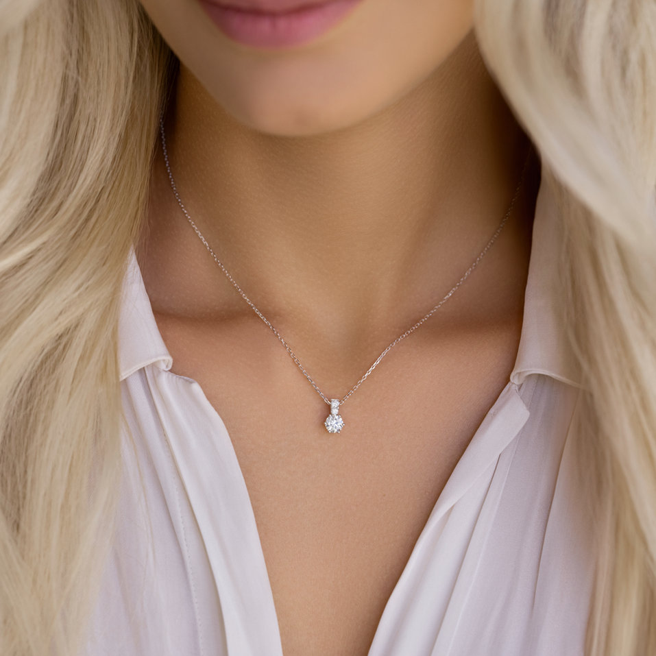 Náhrdelník s diamanty Essential Glow