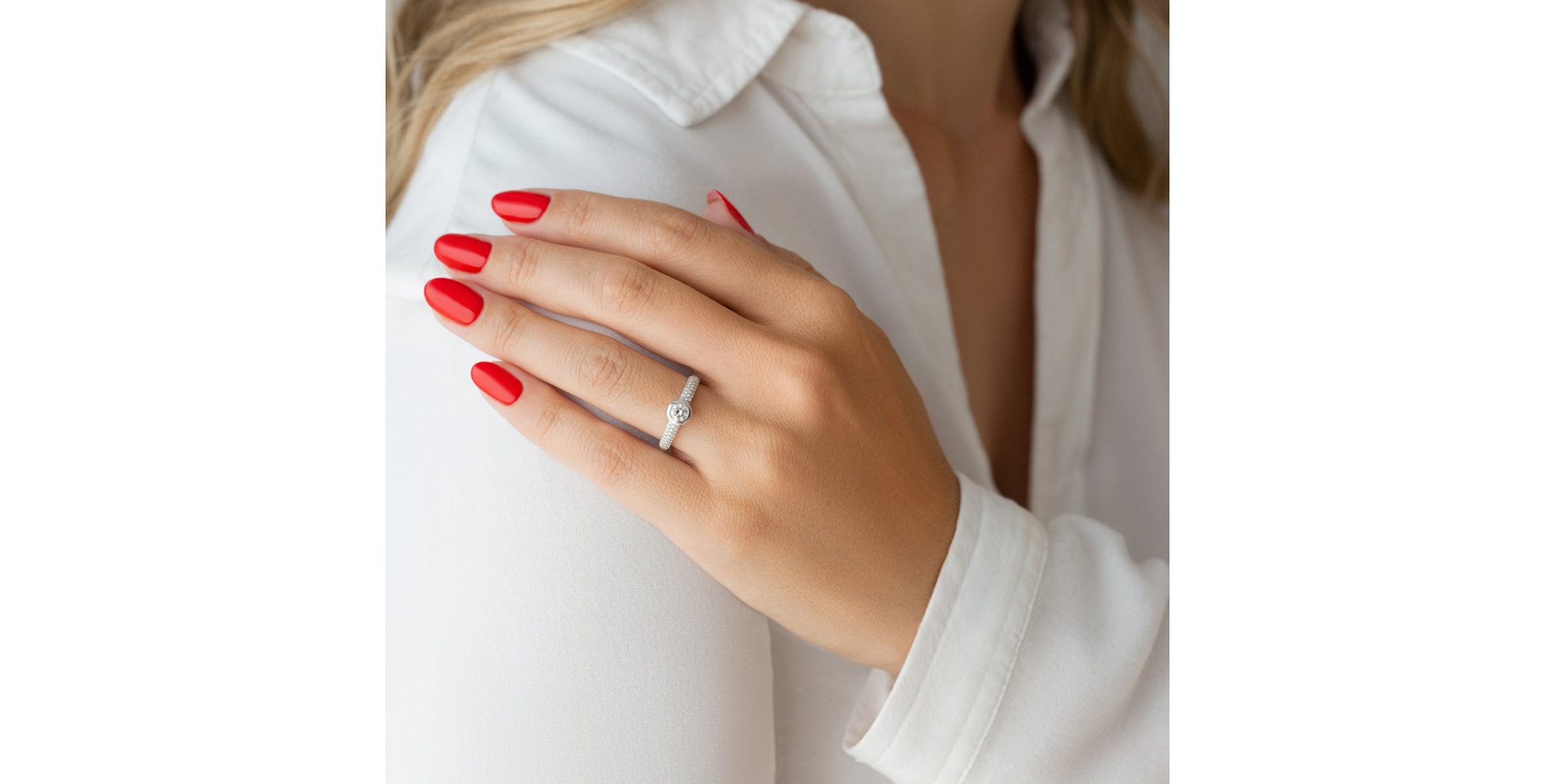 Prsten s diamanty Princess Calanthe