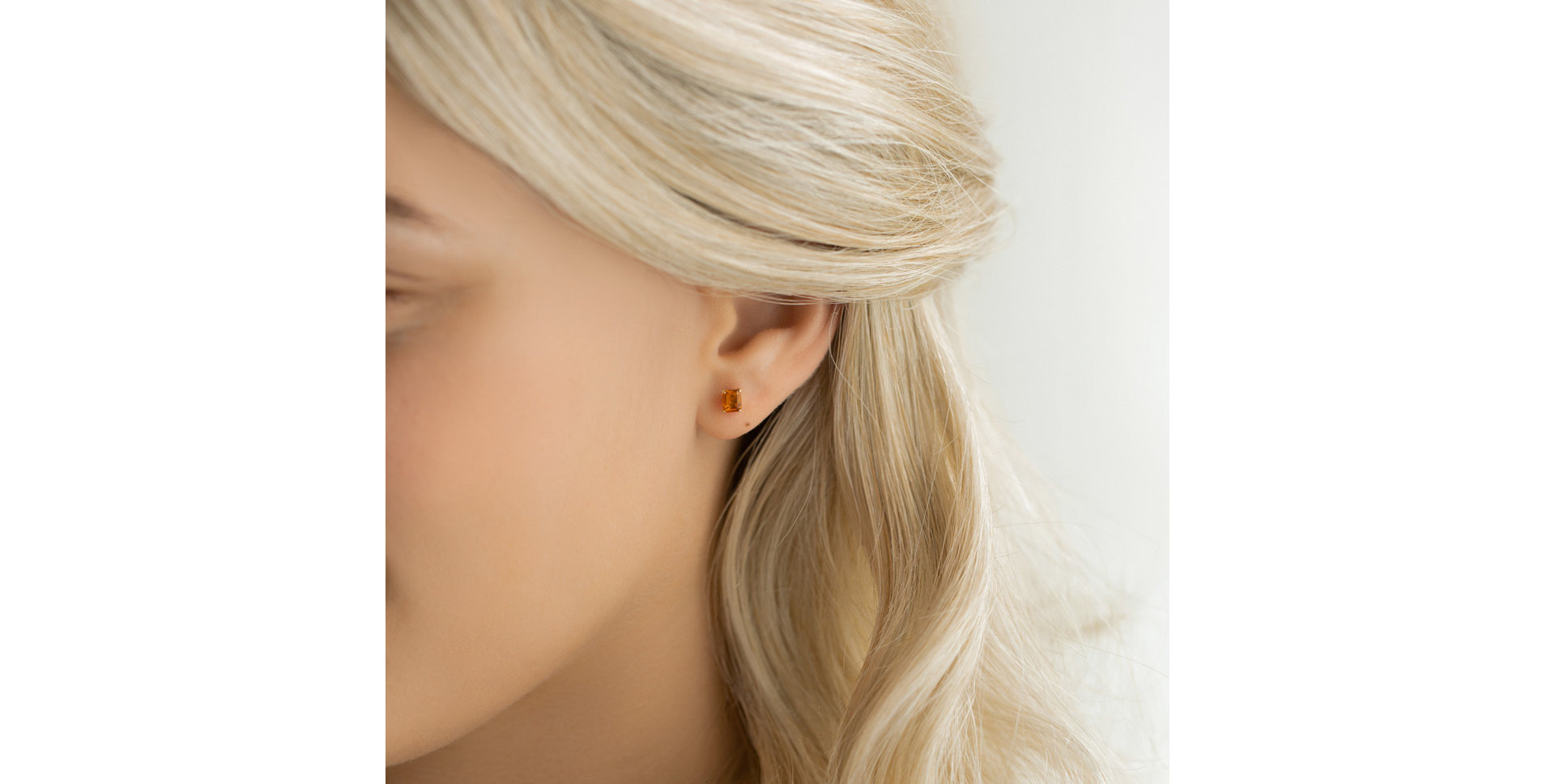 Náušnice s rhodolitem Thostra