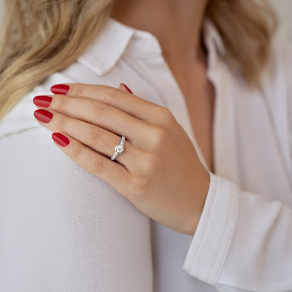 Prsten s diamanty Princess Calanthe