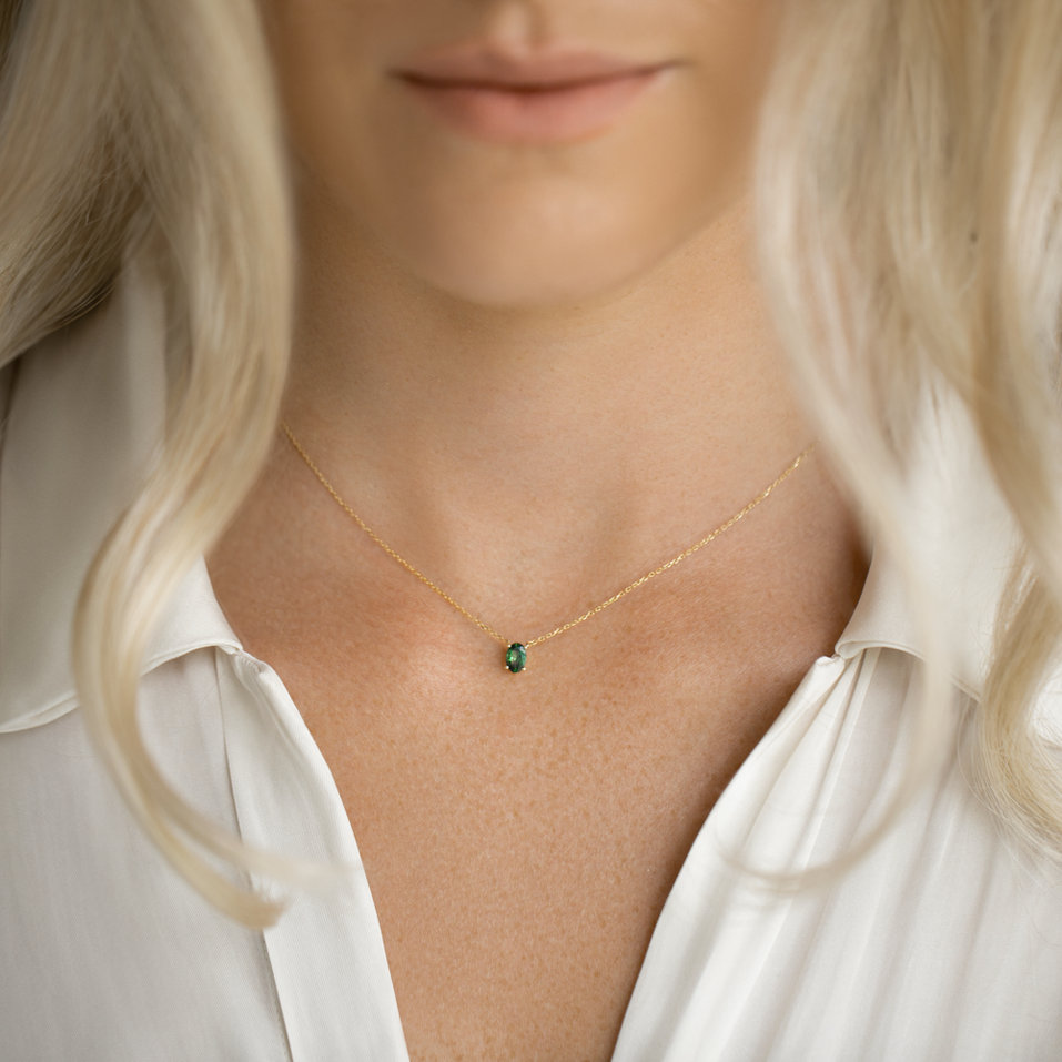 Náhrdelník s morganitem Mystic Abyss