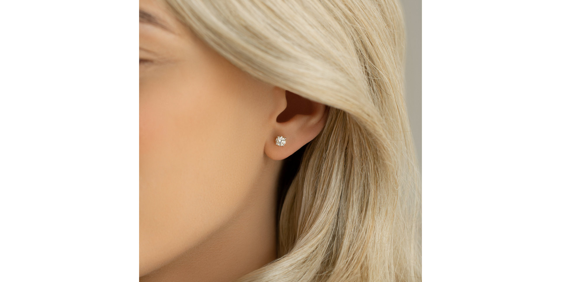 Náušnice s diamantem Gleam