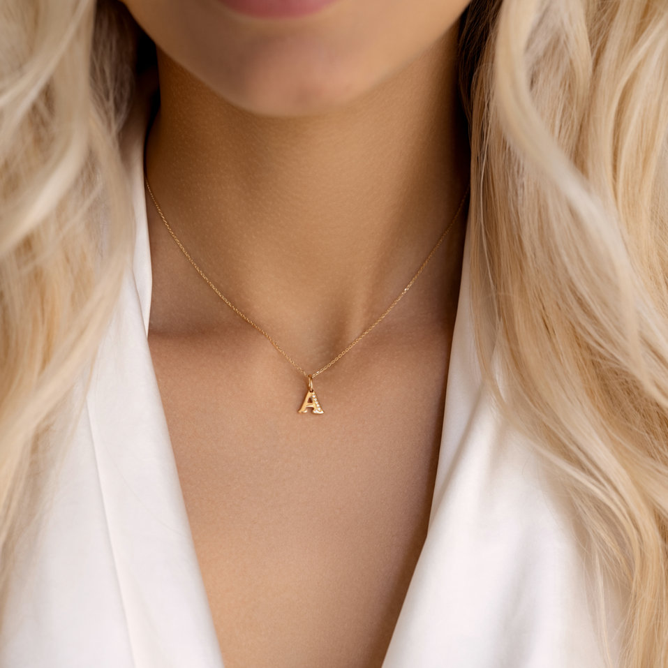 Přívěs s diamanty Dream Letter