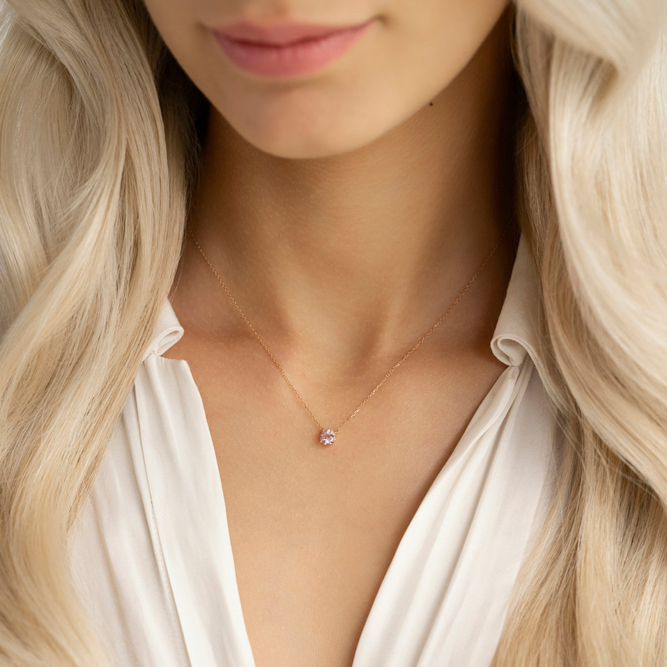 Náhrdelník s morganitem Nauticalia