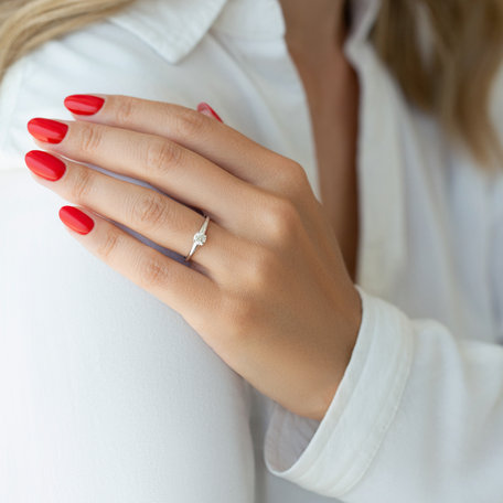Prsten s diamanty Federica