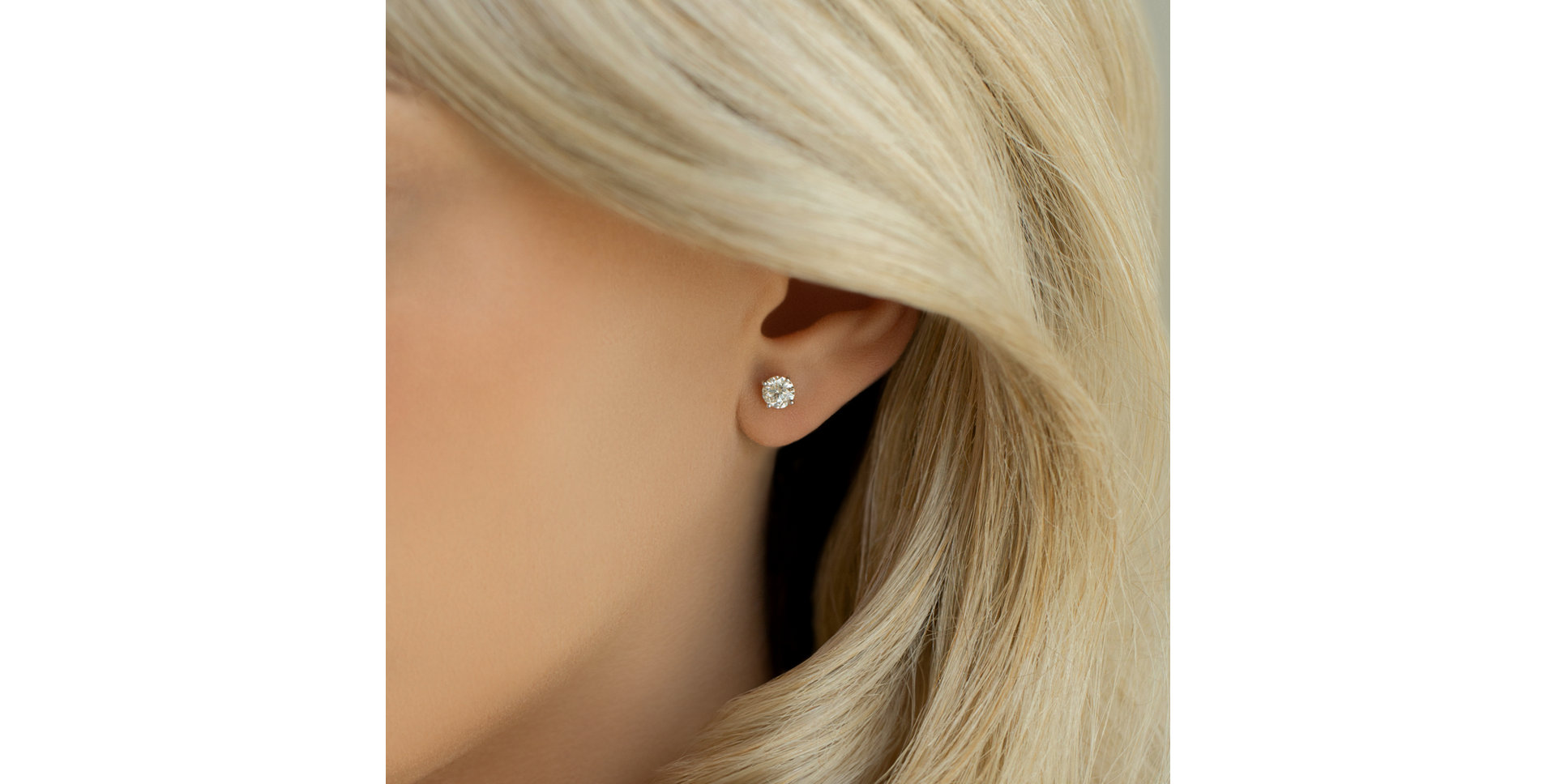 Náušnice s diamantem Gleam