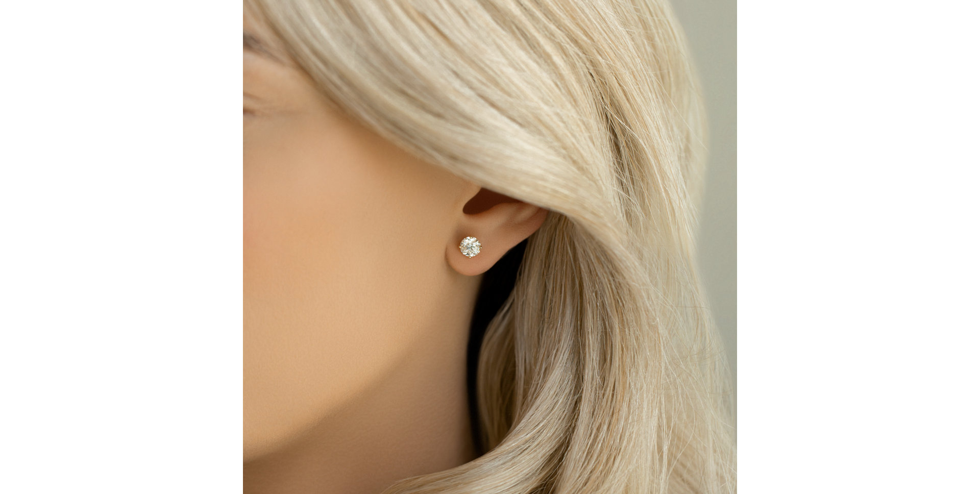 Náušnice s diamantem Gleam