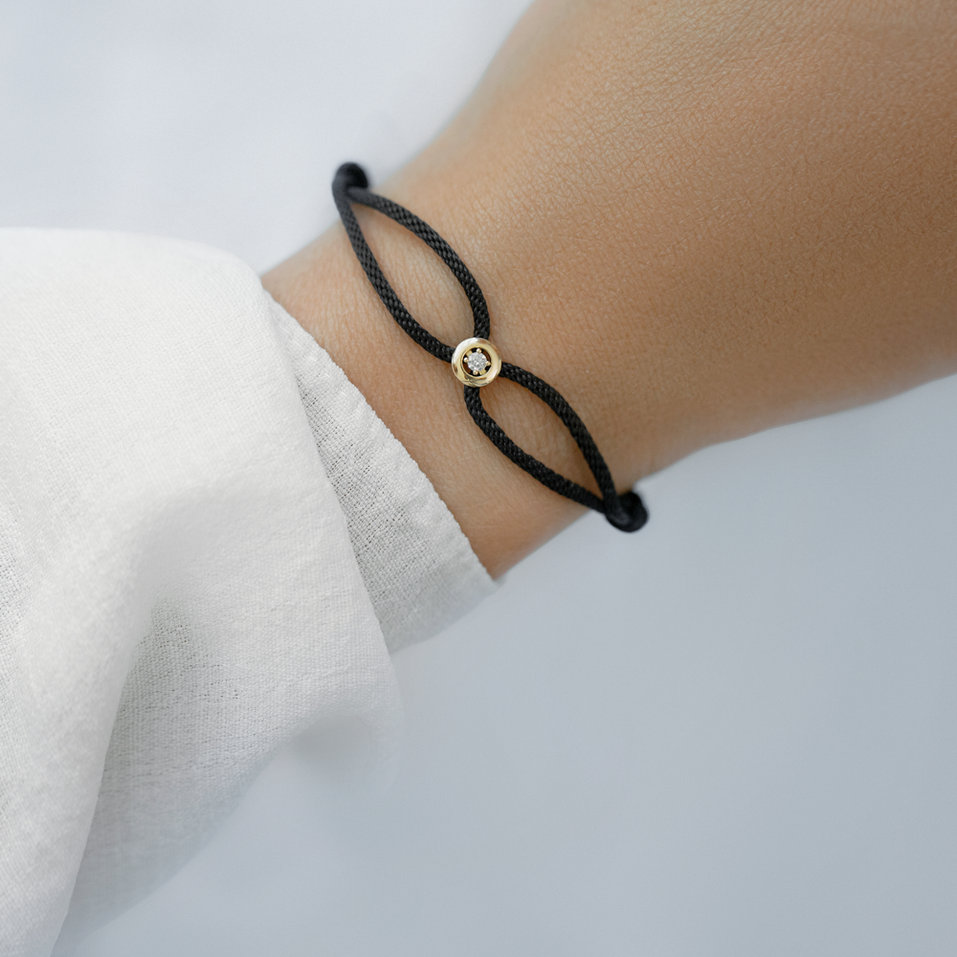 Náramek s diamantem Secret Symbol