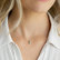 Náhrdelník s diamanty a topaz Tearfall3