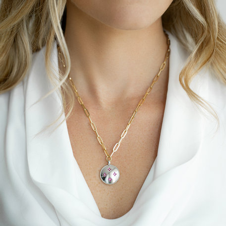 Náhrdelník se safírem Lavinia