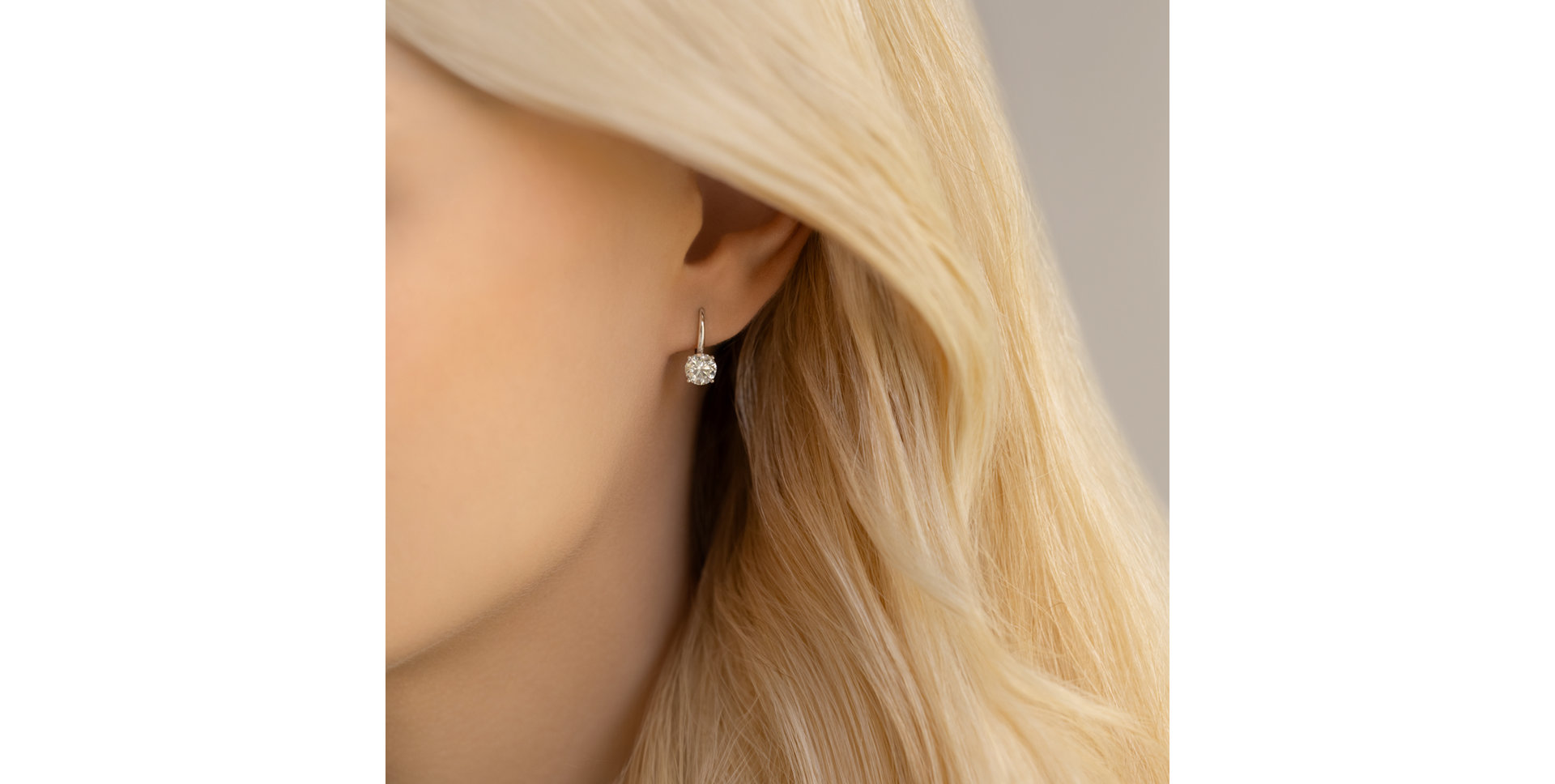 Náušnice s diamantem Gleam