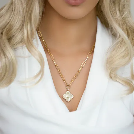 Náhrdelník s diamanty Lucky Star
