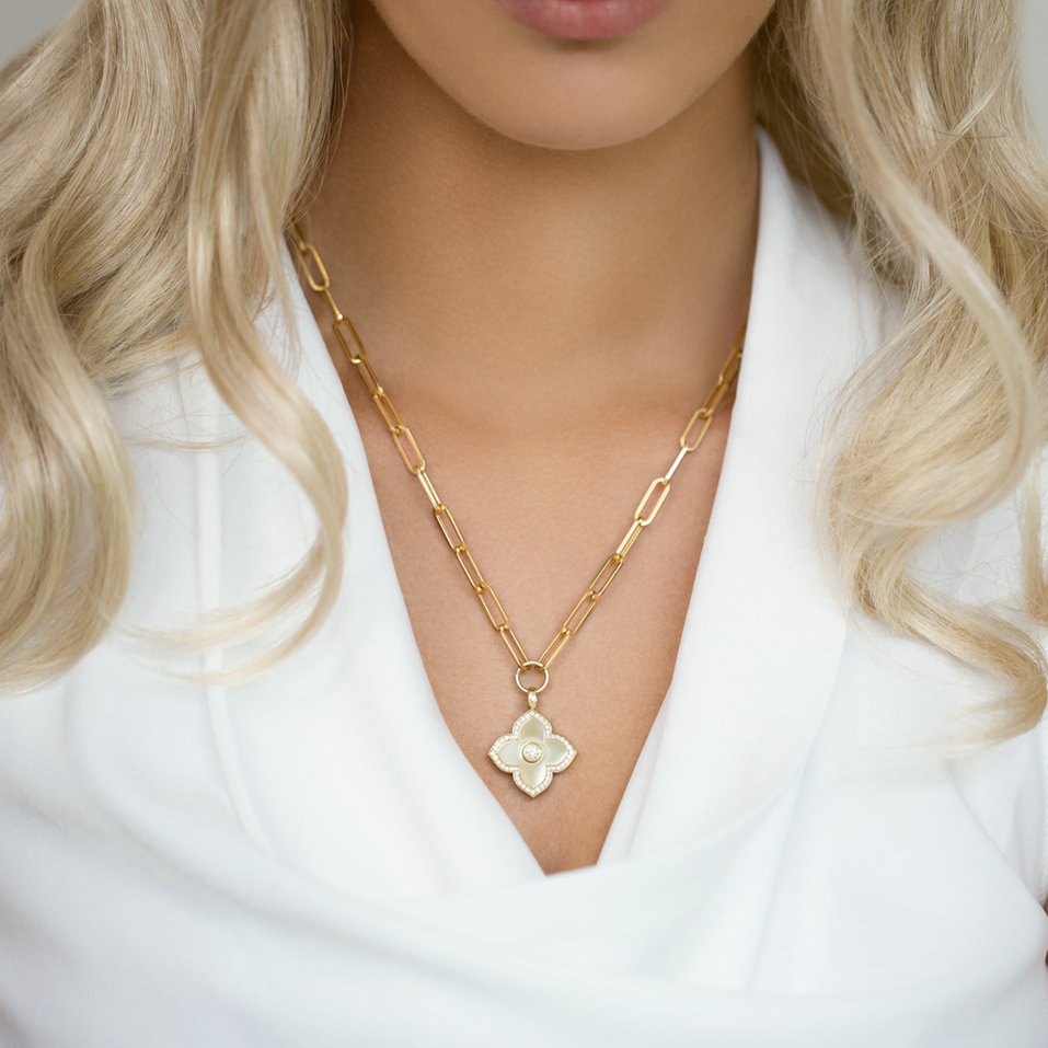 Náhrdelník s diamanty Lucky Star