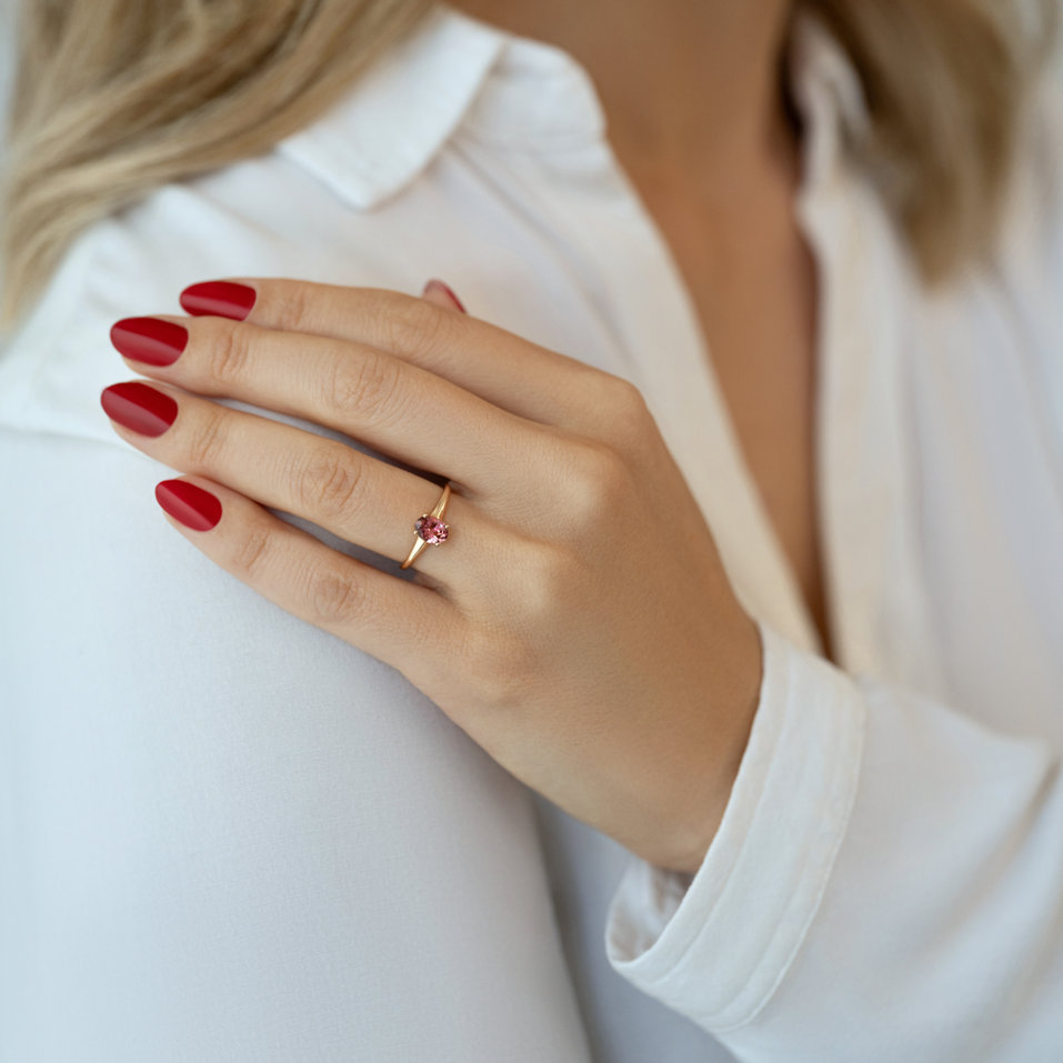 Prsten s citrínem Mystic Abyss