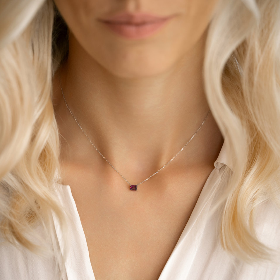 Náhrdelník s topazem Corinne