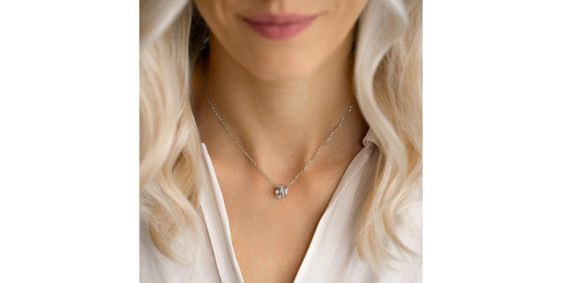 Náhrdelník s diamanty Tilda