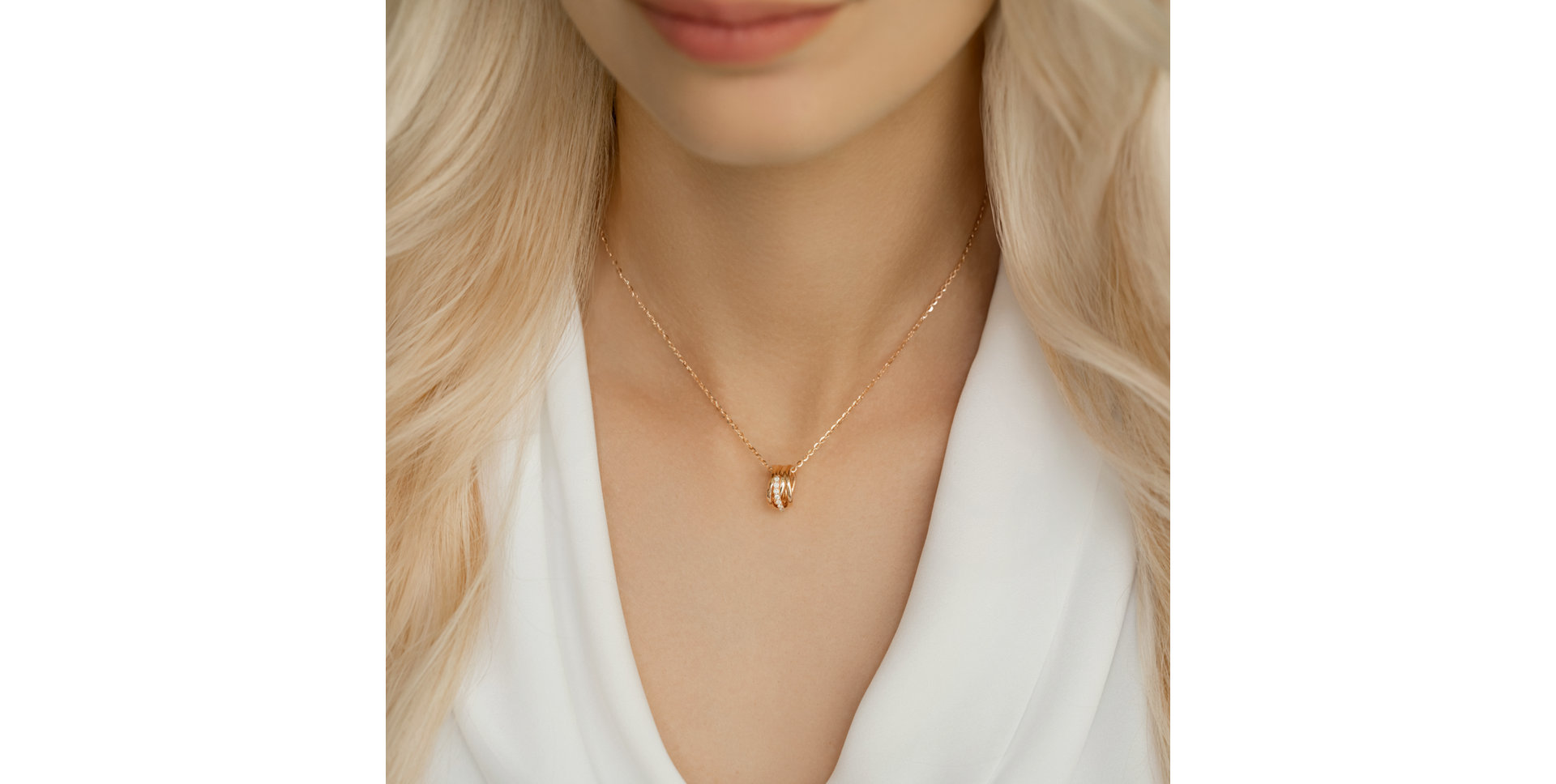 Náhrdelník s diamanty Waverley