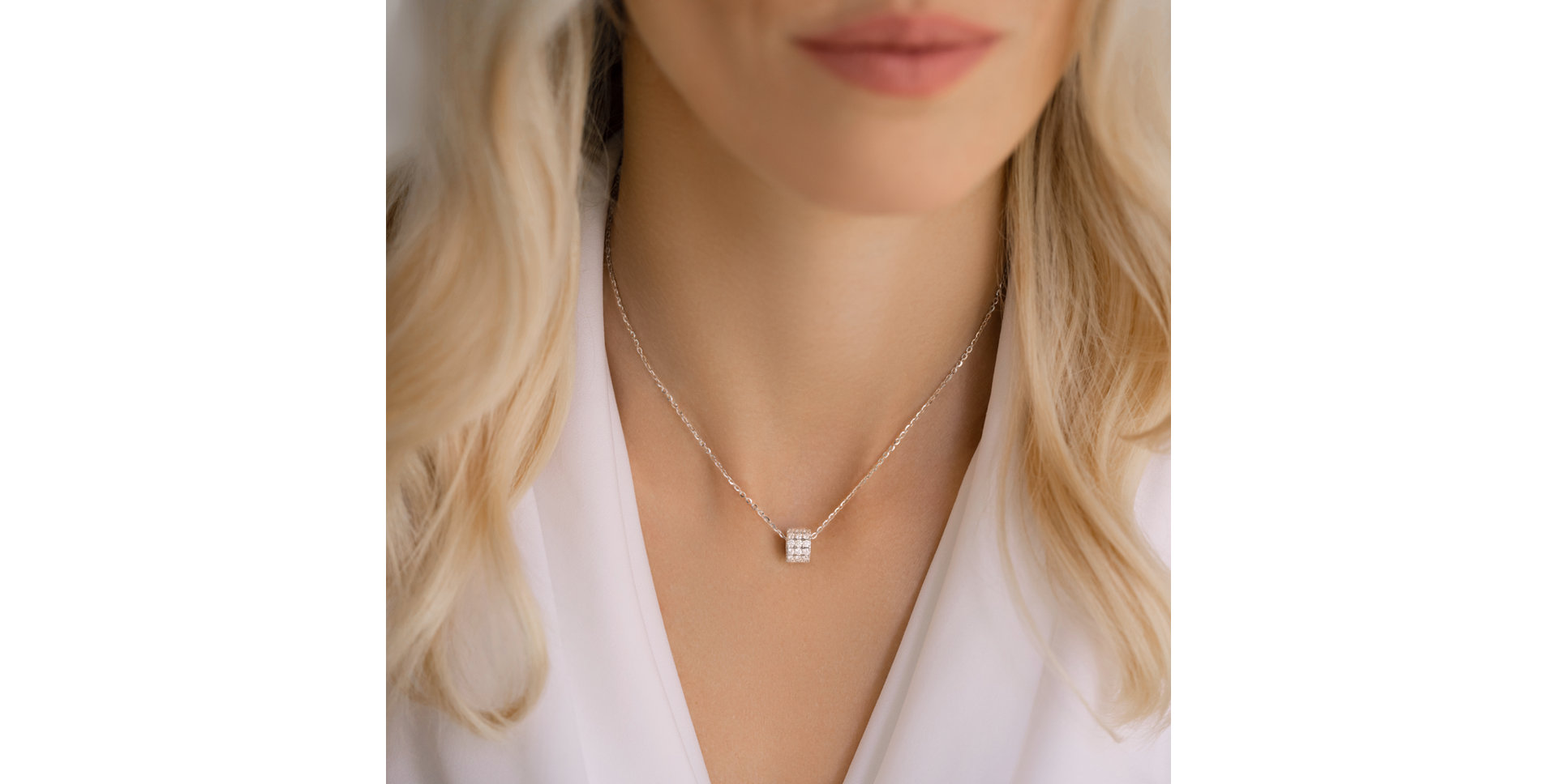 Náhrdelník s diamanty Sunbeam Bliss