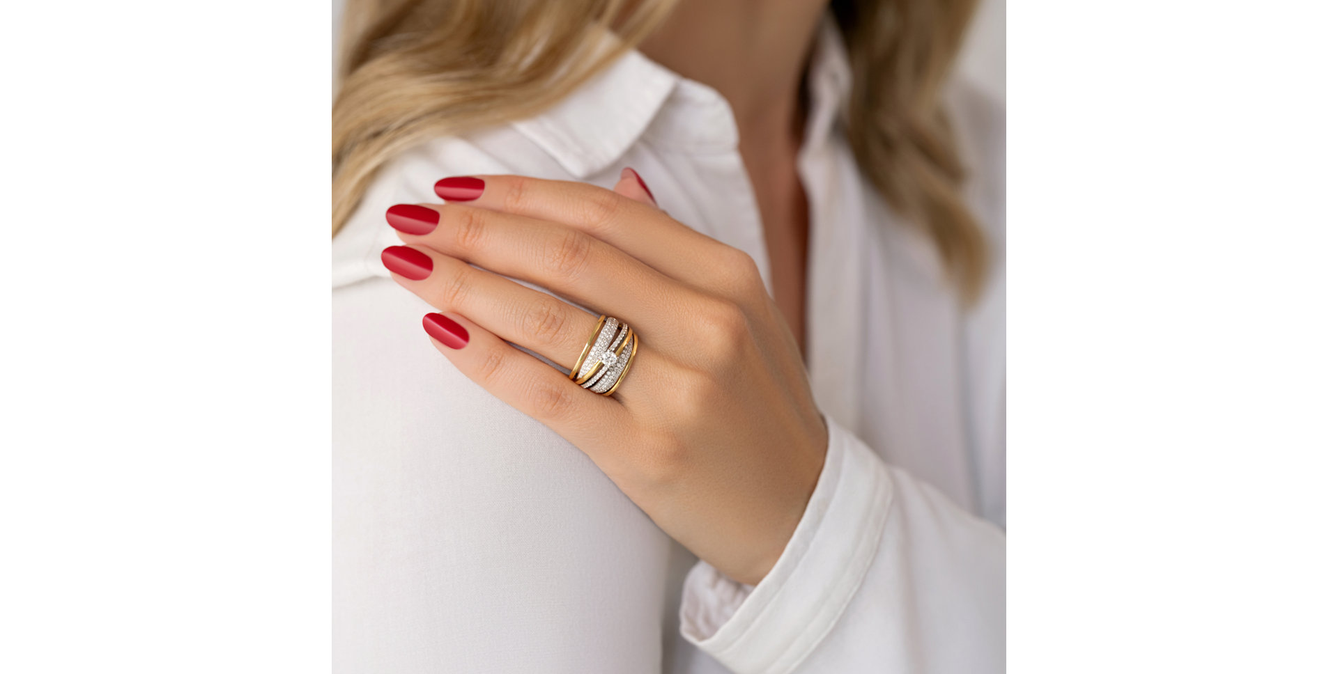 Prsten s diamanty Waverley